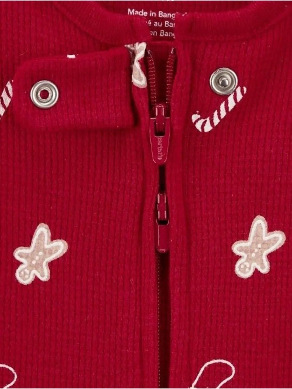 CARTER’S CANDY GINGERBREAD SLEEP N’ PLAY - RED SIZE 3M (NEW WITH TAGS) A11